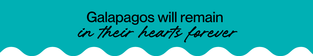 An intrepid and romantic marriage proposal in the Galapagos deep- Title Galapagos Will Remain